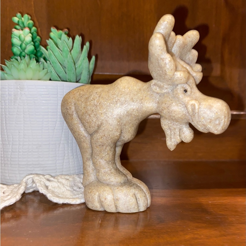 Misty Moose 48101 Figurine 2001 Second Nature Design Quarry Critters
